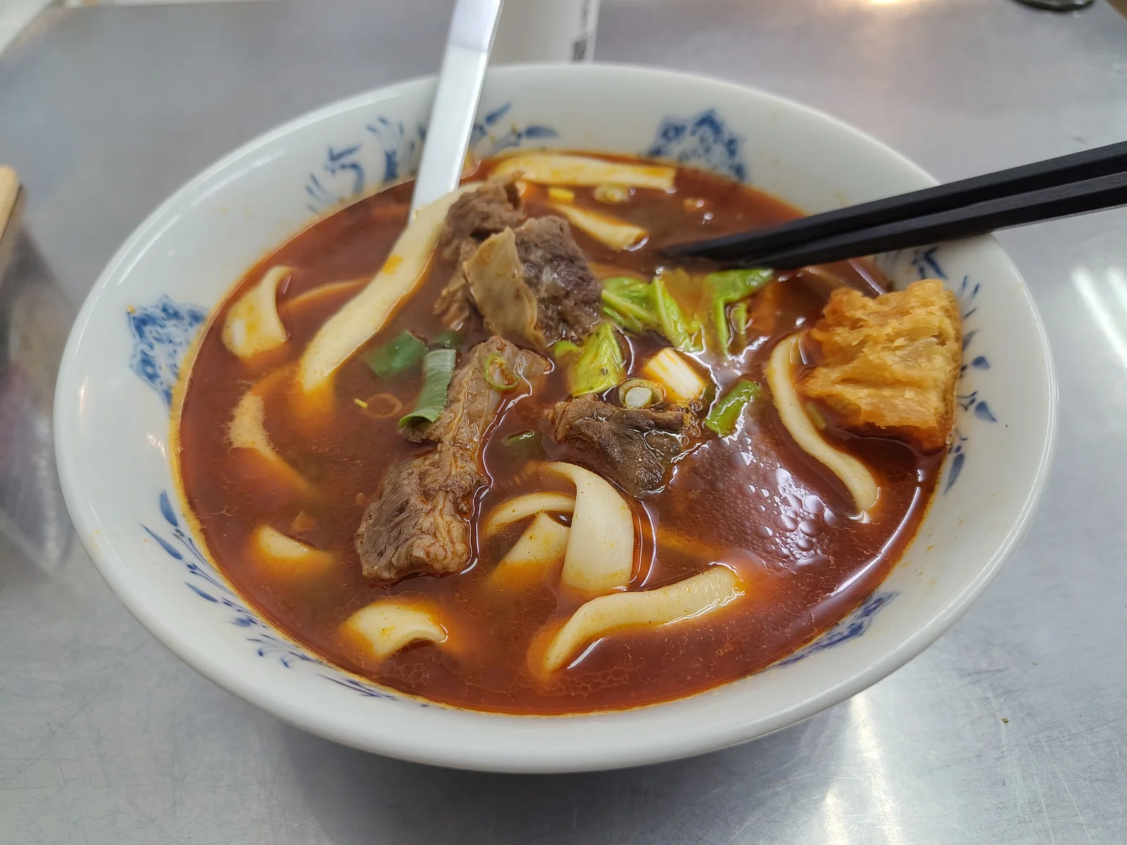 Taiwanese beef noodles.