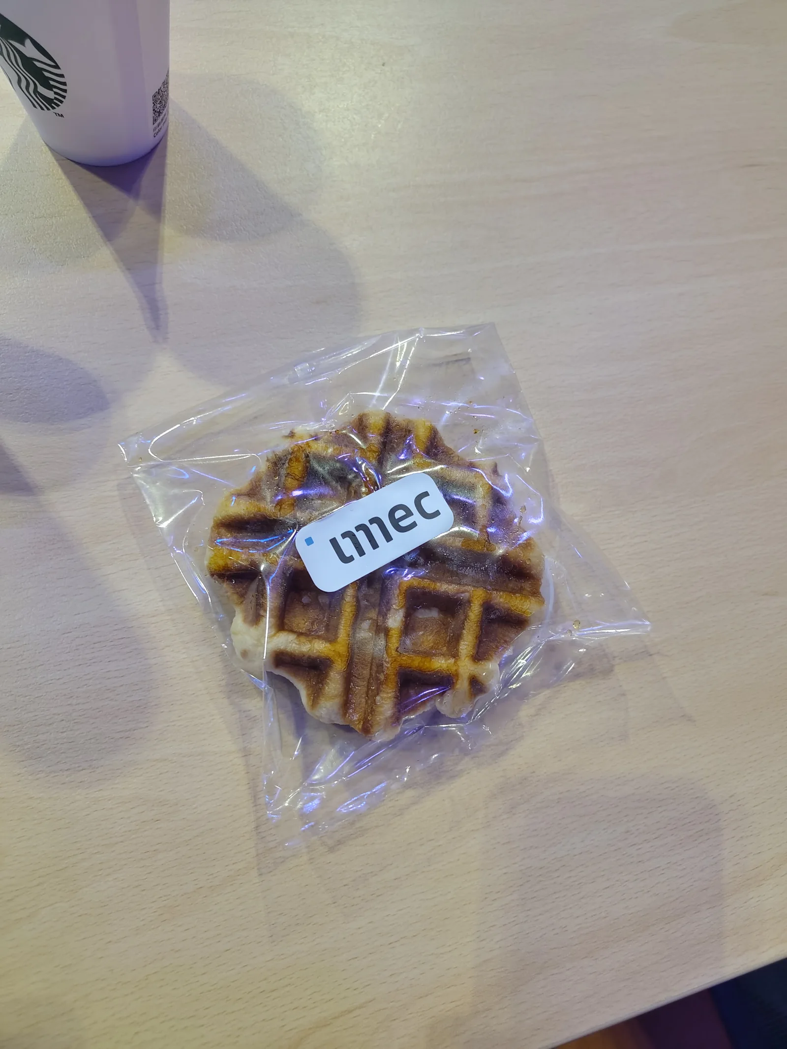 Belgian waffle from IMEC.