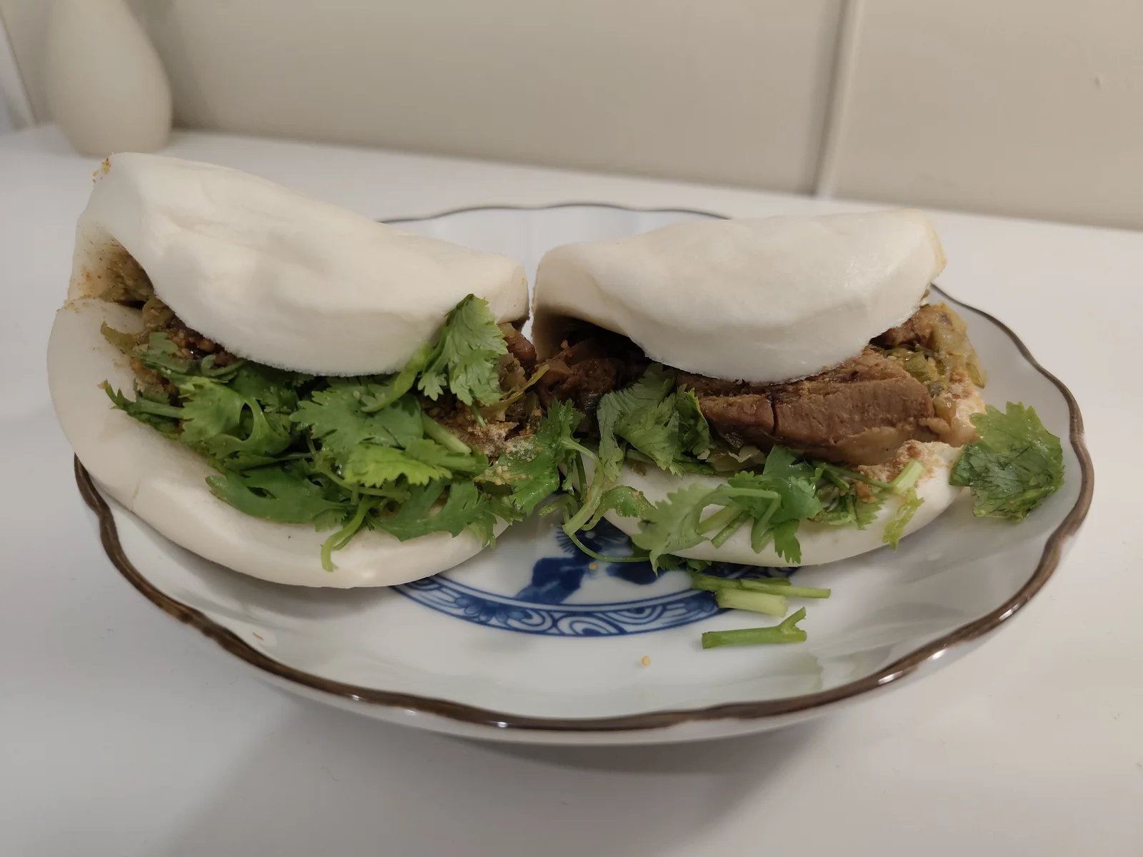 Traditional koah-pau.