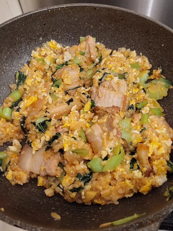 Home-cooked fried rice